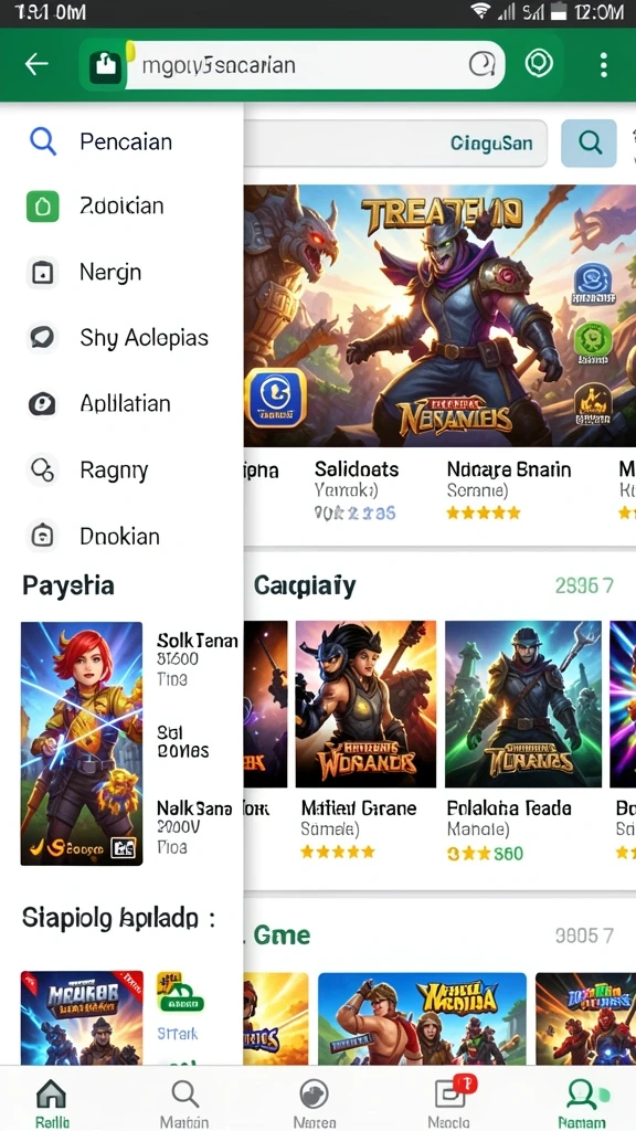 Fitur multiplayer yang memungkinkan permainan bersama teman.