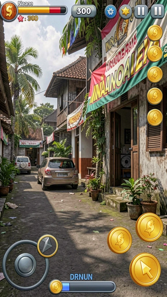 Momen berinteraksi dengan pemain lain.