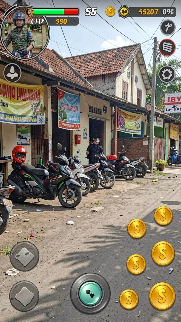 Tampilan antarmuka yang user-friendly dan menarik.