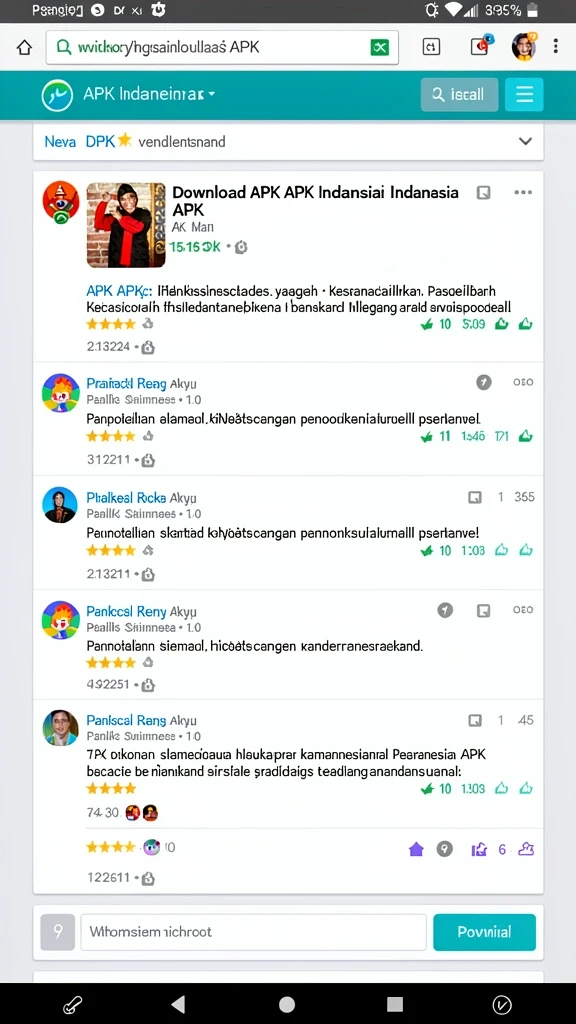 Tampilan awal permainan yang menarik dan penuh warna.