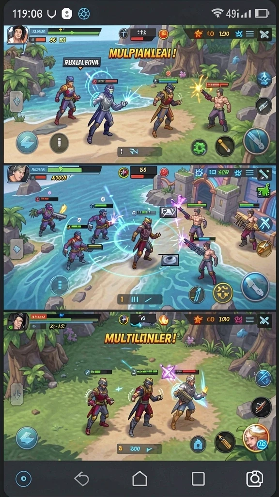 Rasakan keseruan level baru yang menantang.