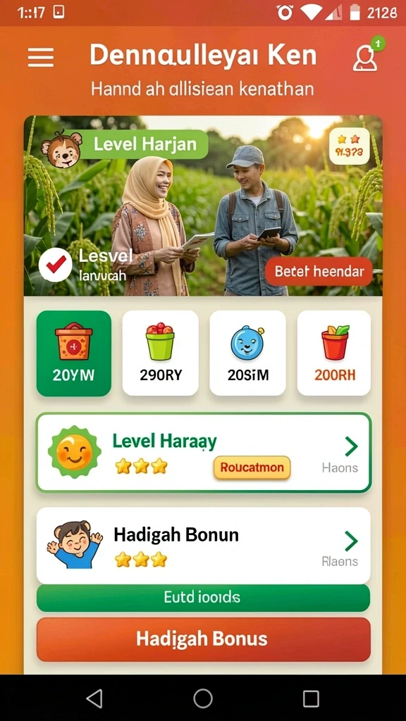 Screenshot 1: Menampilkan karakter utama dalam aksi pertarungan.