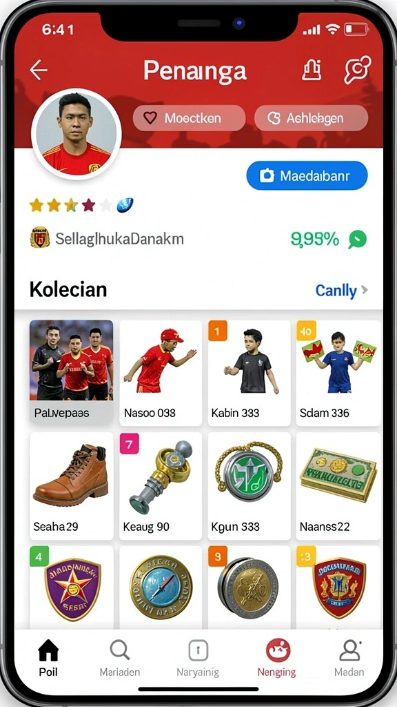 Screenshot 2: Lingkungan hutan lebat yang penuh tantangan.