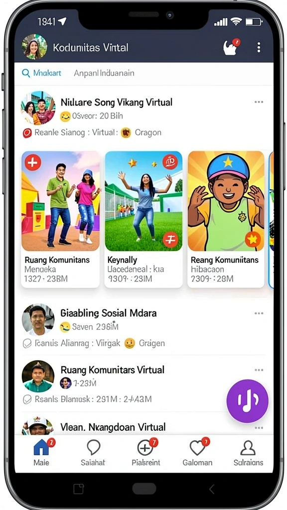Tangkapan layar menunjukkan pemandangan indah dalam game.