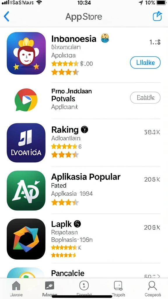 Berbagai karakter unik untuk dipilih.