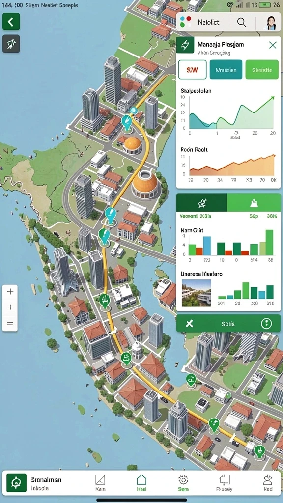 Tampilan antarmuka yang user-friendly dan menarik.