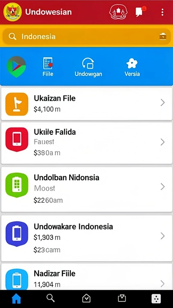 Tampilan antarmuka yang modern dan intuitif.