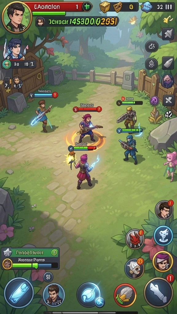 Screenshot menampilkan mode turnamen yang mendebarkan.