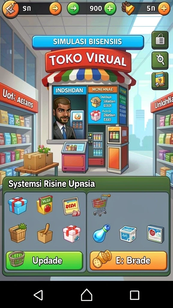 Tampilan antarmuka yang user-friendly dan menarik.