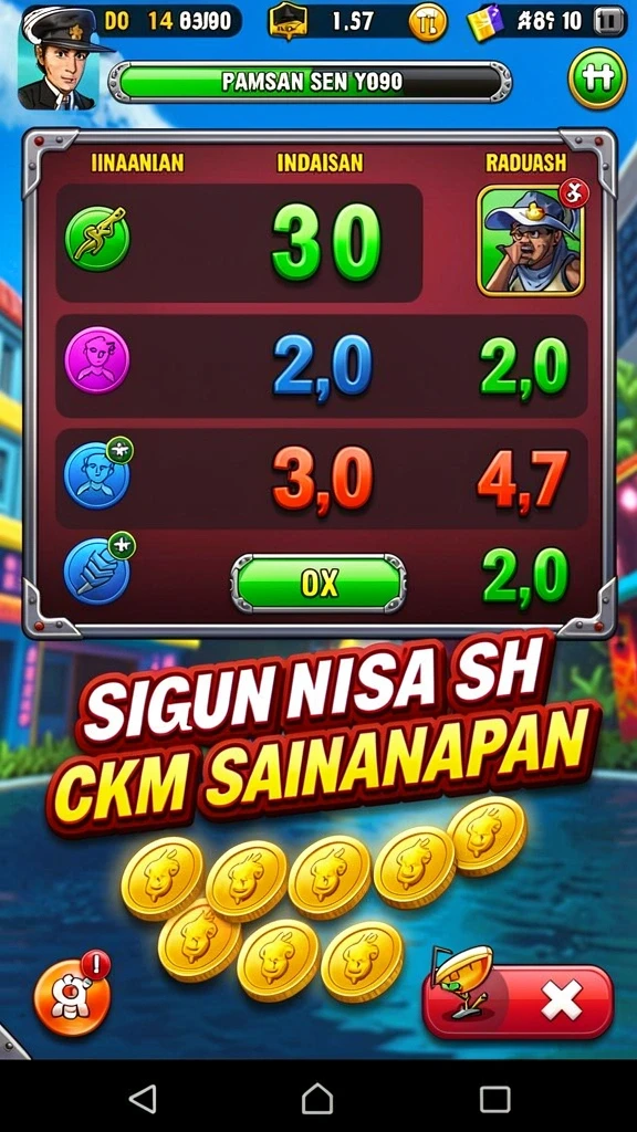 Salah satu level yang menantang di CK789.