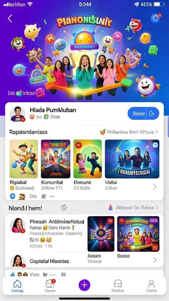 Tampilan antarmuka yang user-friendly.