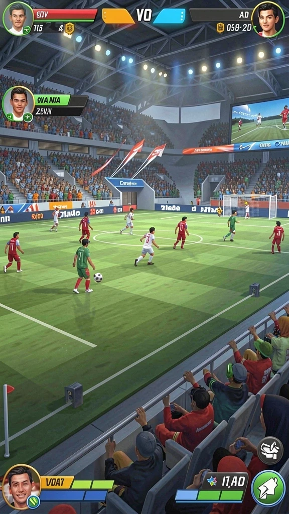 Fitur multiplayer yang memungkinkan Anda bermain dengan teman secara online.