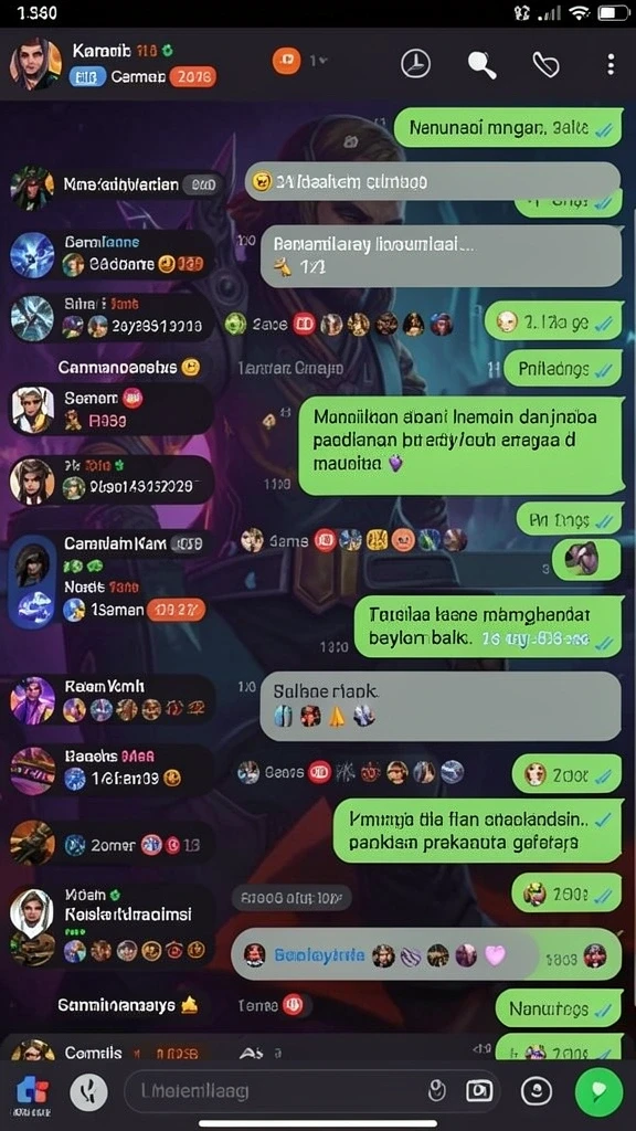 Tampilan antarmuka yang modern dan menarik.