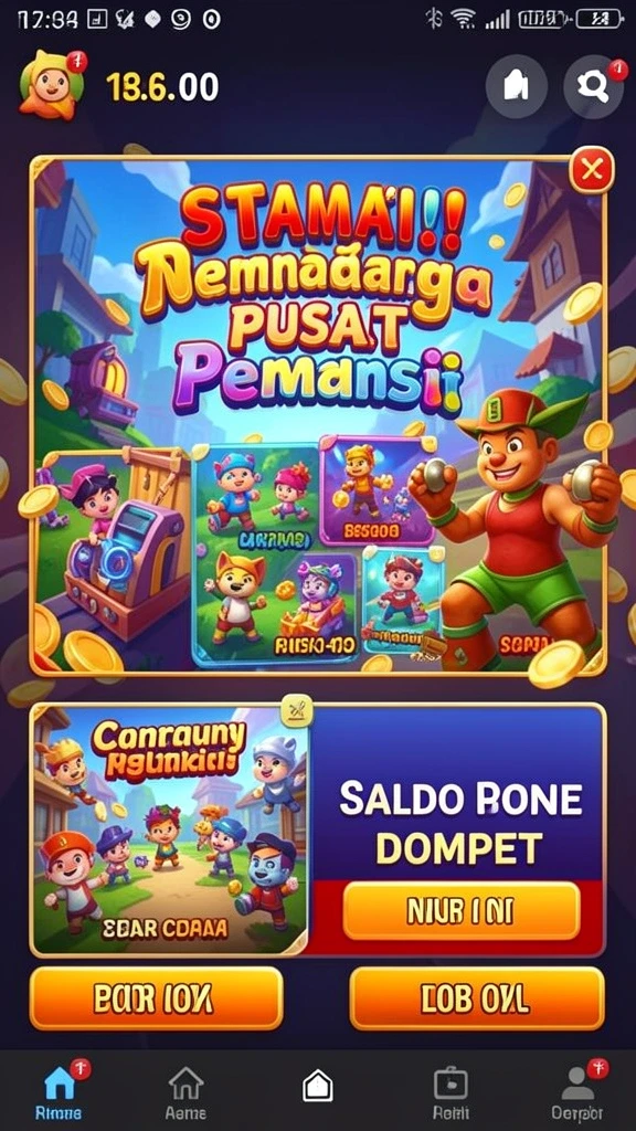 Tampilan antarmuka yang menarik dan user-friendly.
