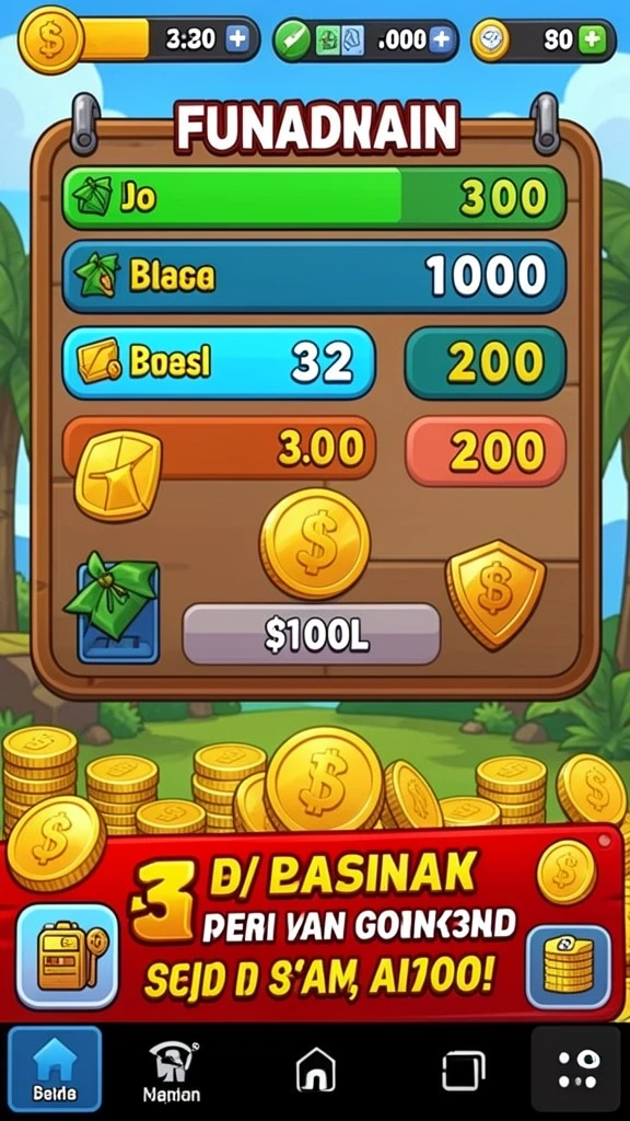 Level yang bervariasi dan tantangan mendebarkan.
