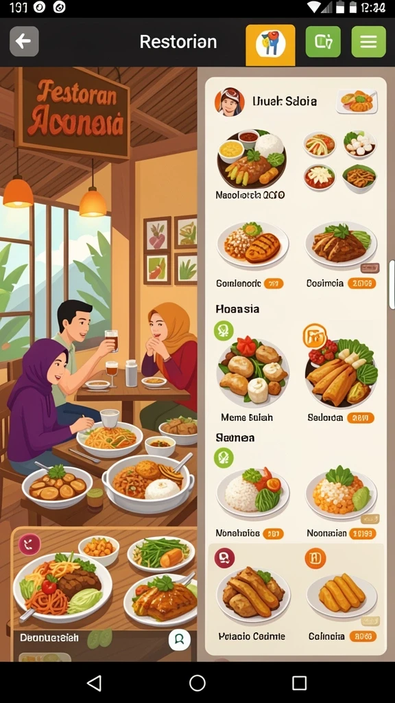 Beragam karakter yang dapat dipilih sesuai selera pemain.