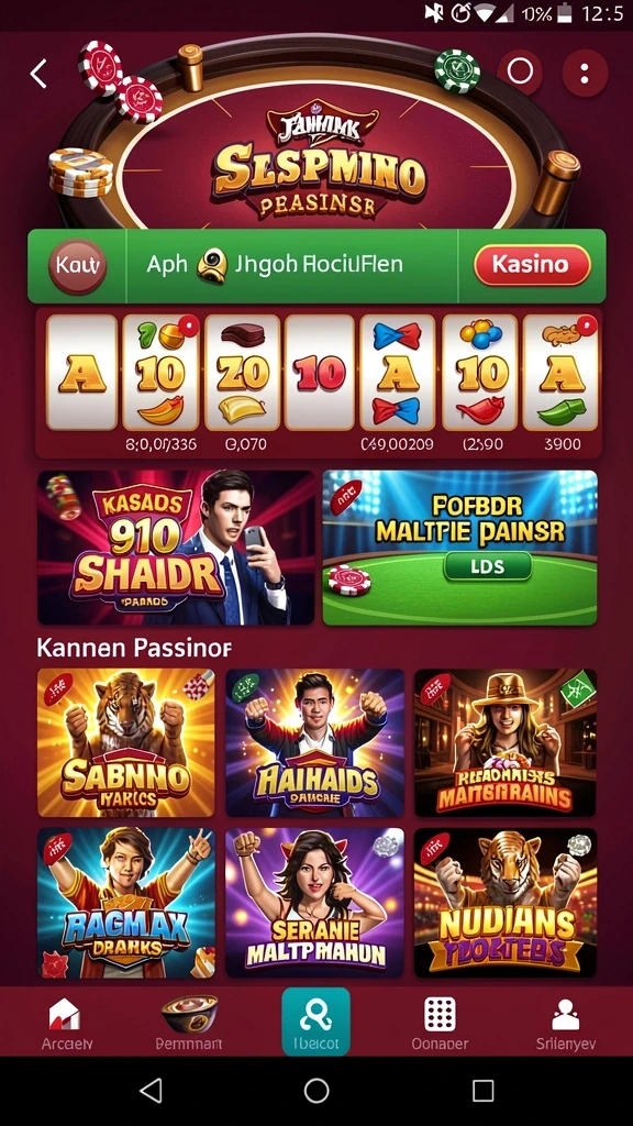 Koleksi permainan slot yang beragam dan seru.
