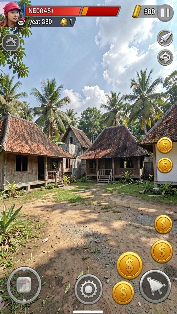 Pengaturan karakter sebelum memulai petualangan.