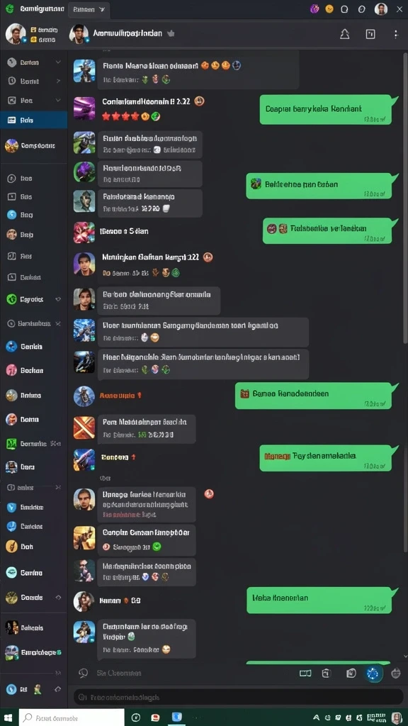 Screenshot mode permainan baru yang seru dan menarik.
