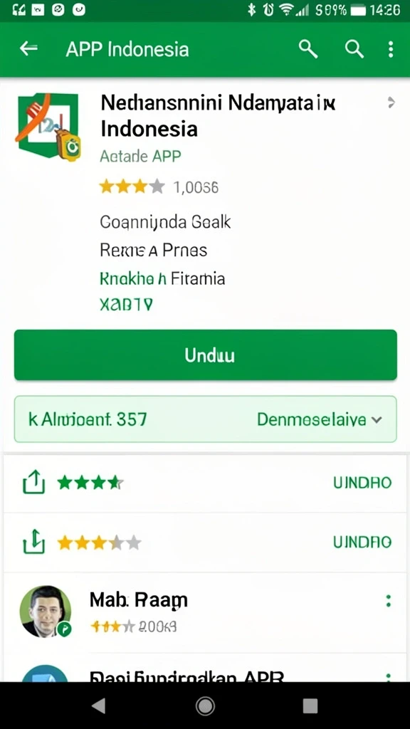 Tampilan antarmuka yang menarik dan intuitif.