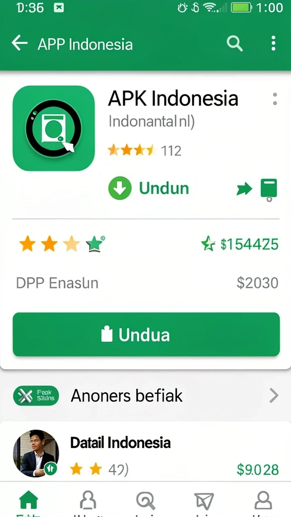 Tampilan antarmuka yang intuitif dan mudah dipahami.