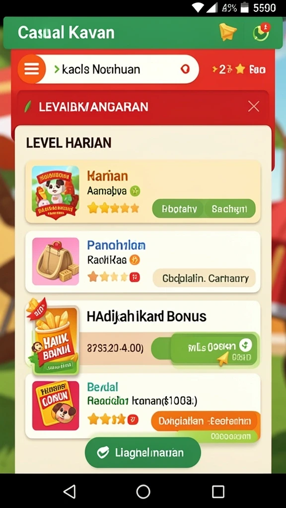 Momen seru saat menyelesaikan misi sulit.