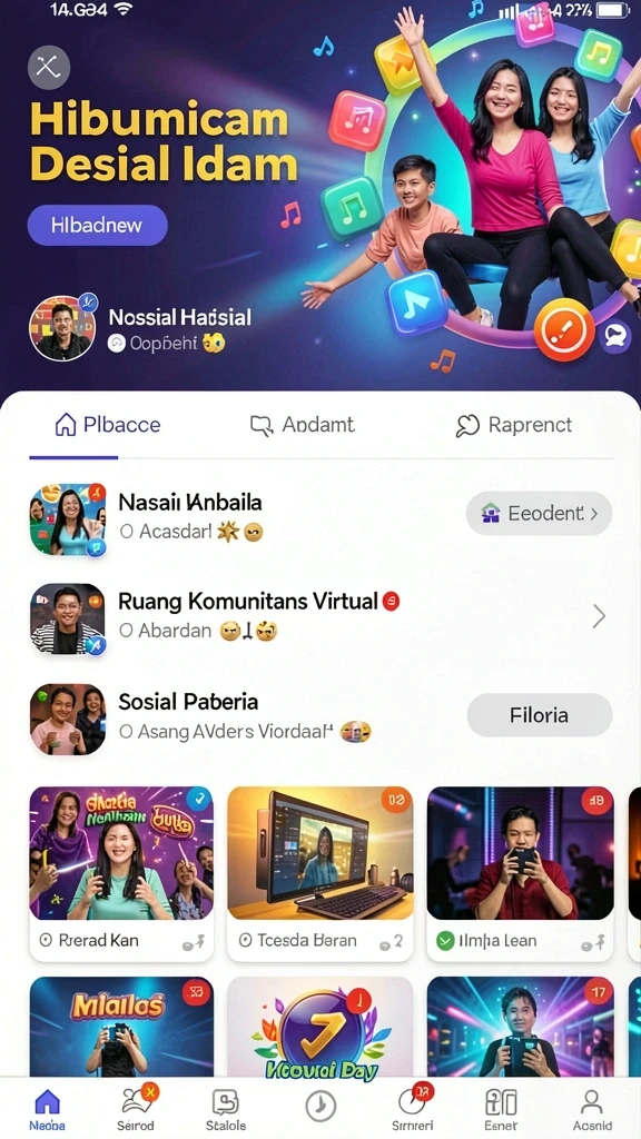 Karakter yang dapat dikustomisasi untuk pengalaman unik.