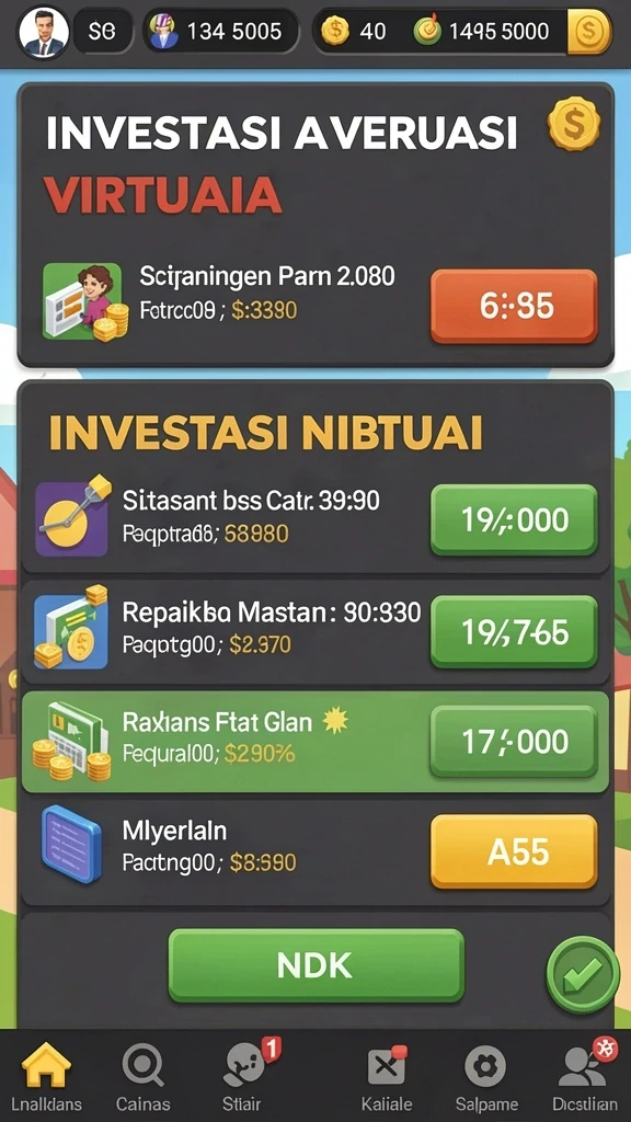 Tampilan awal yang menawan dan memikat.