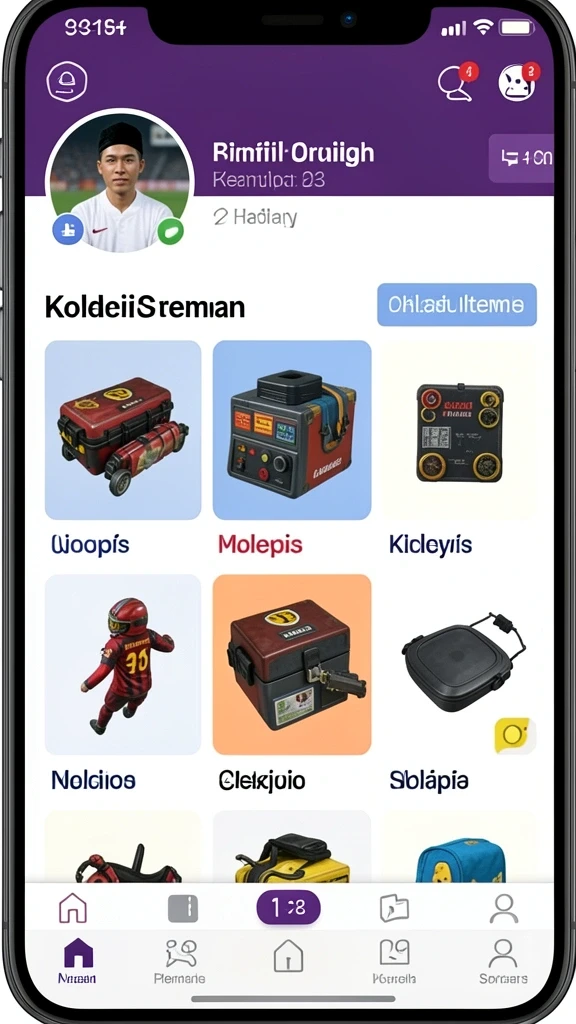 Screenshot menunjukkan tampilan awal permainan yang menarik.