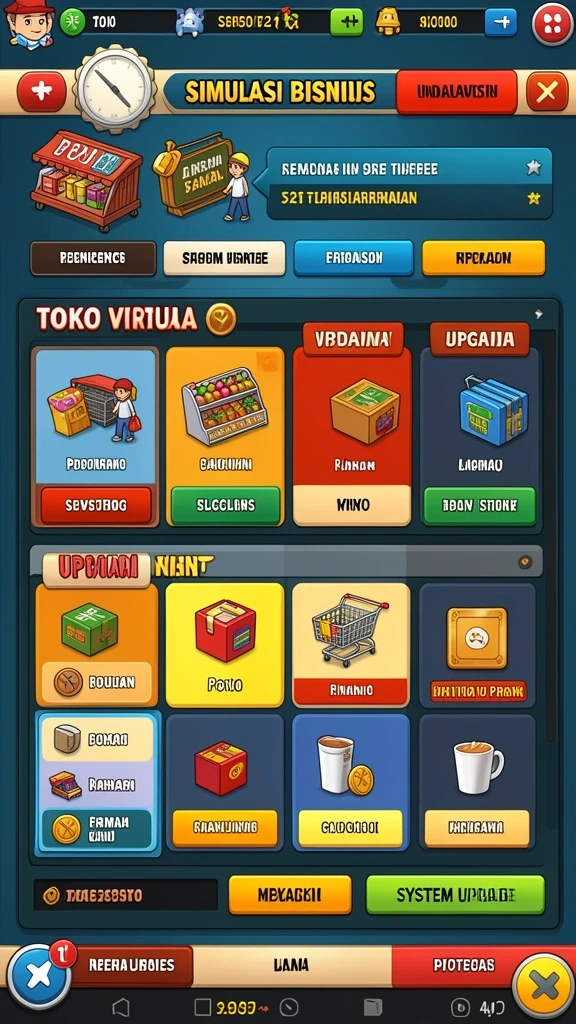 Screenshot menampilkan leaderboard yang menunjukkan peringkat pemain.