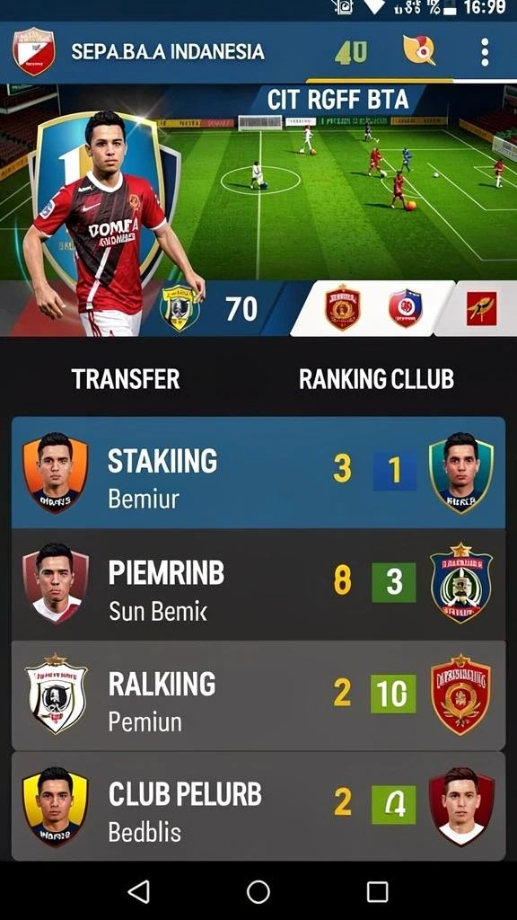 Karakter yang beragam dan unik untuk dipilih.