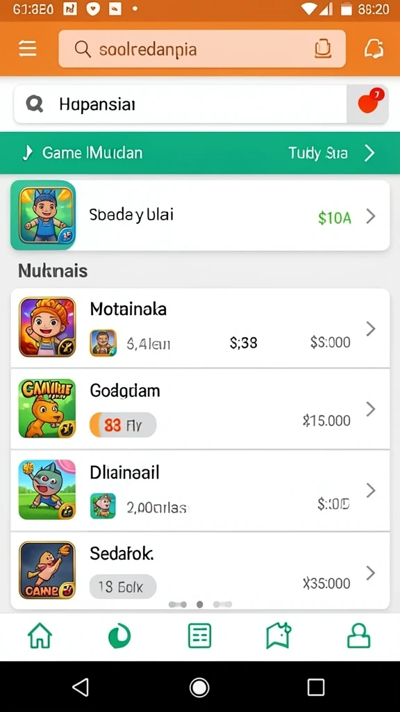 Tampilan antarmuka yang intuitif dan user-friendly.