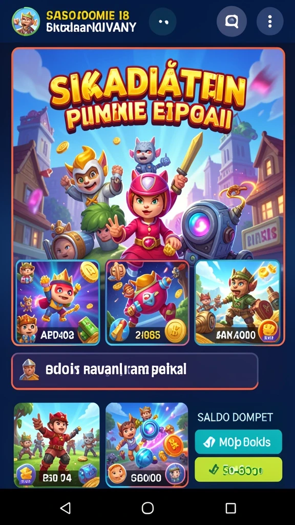 Tampilan antarmuka yang user-friendly dan menarik.