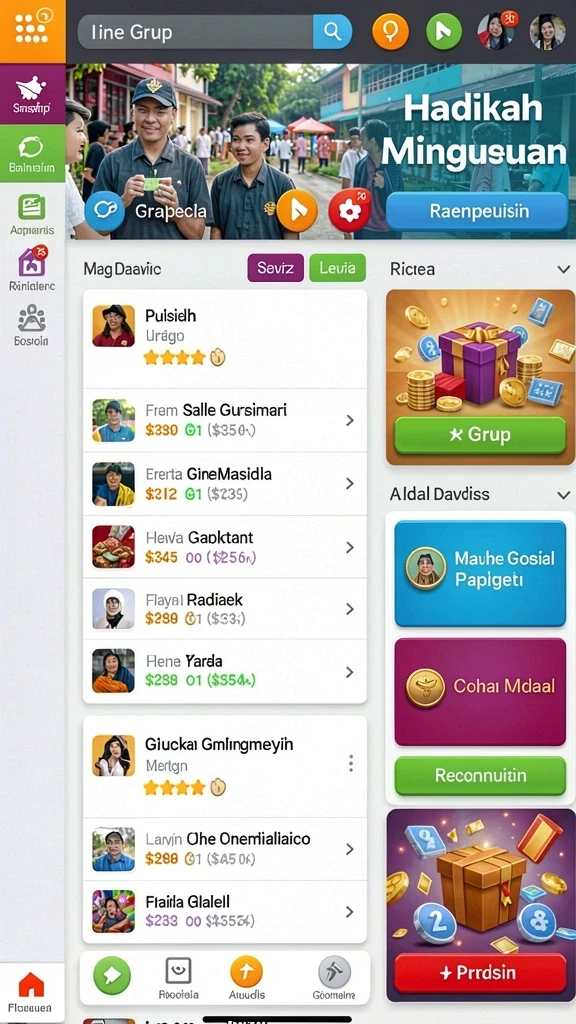 Screenshot menampilkan karakter utama dalam aksi.