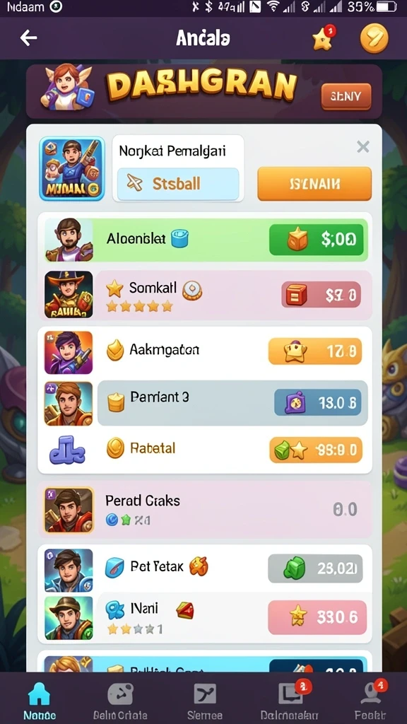Beragam tema slot yang menghibur dan bervariasi.